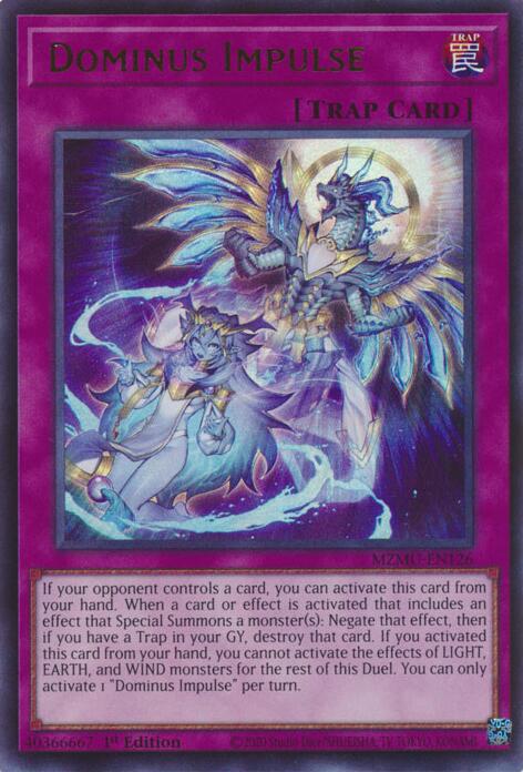 世界12枚限定　2024DisneyEpochスペシャルインサートカード Dominus Impulse MZMU-EN126 Prices | YuGiOh Maze of Muertos