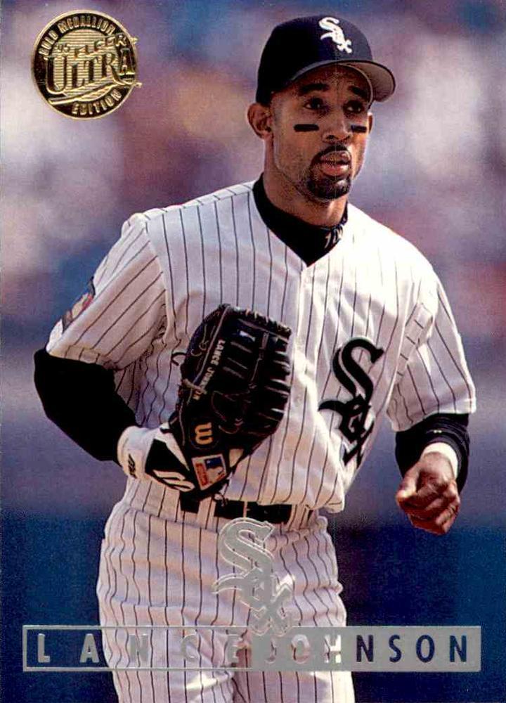 Lance Johnson #30 1995 Ultra Gold Medallion Baseball