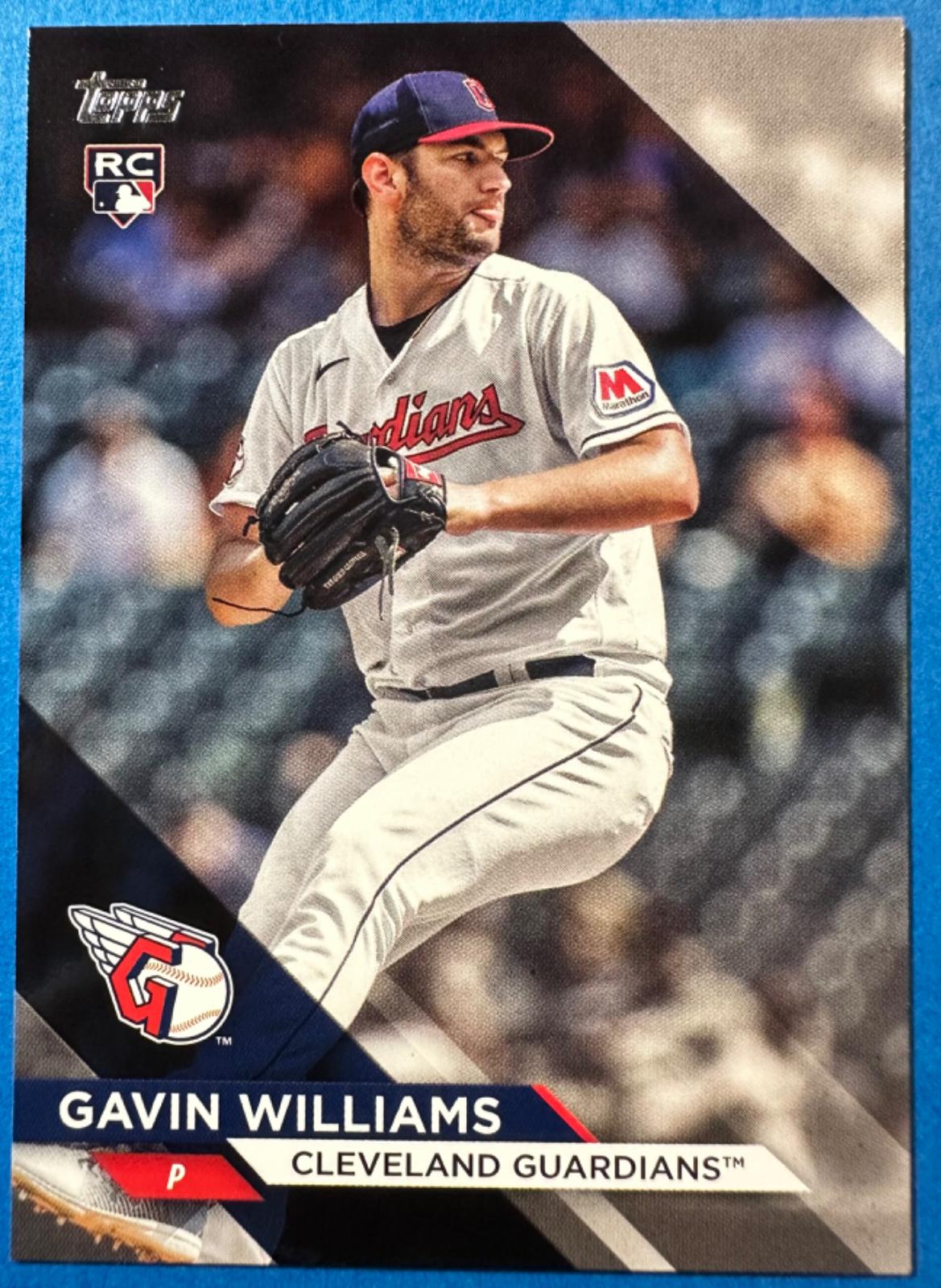 Gavin Williams #72 Baseball Cards 2024 Topps Flagship Collection