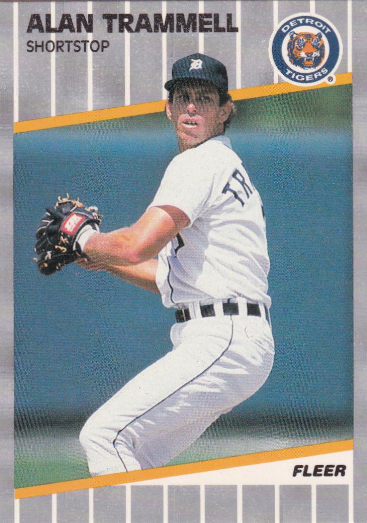 Alan Trammell #148 1989 Fleer Glossy Baseball