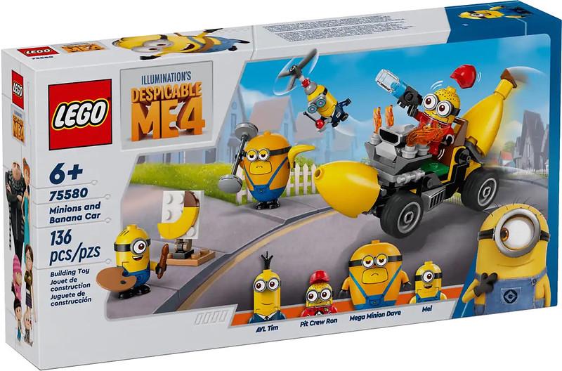 Minions And Banana Car #75580 LEGO Minions The Rise Of Gru