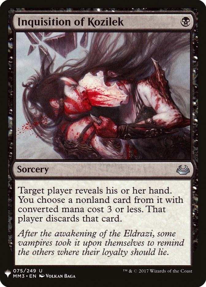 Inquisition of Kozilek #75 Magic The List Reprints