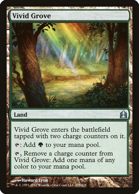Vivid Grove Magic Commander