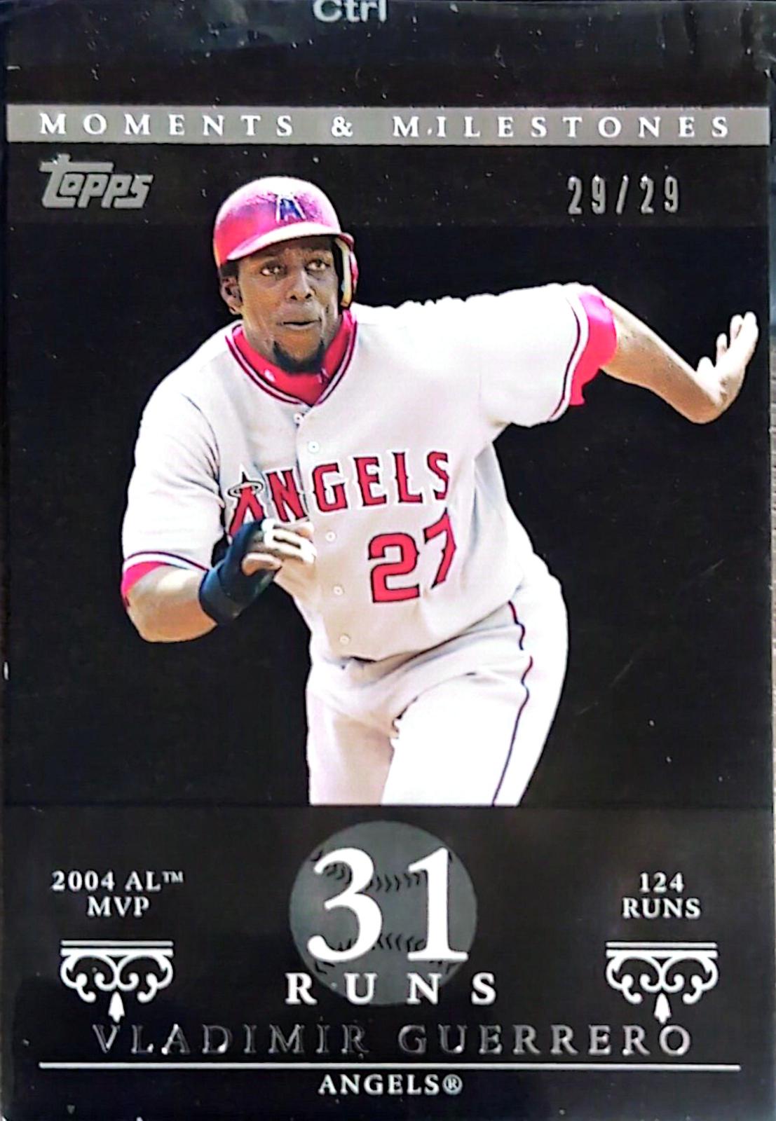 Vladimir Guerrero [31 Runs Black] #42