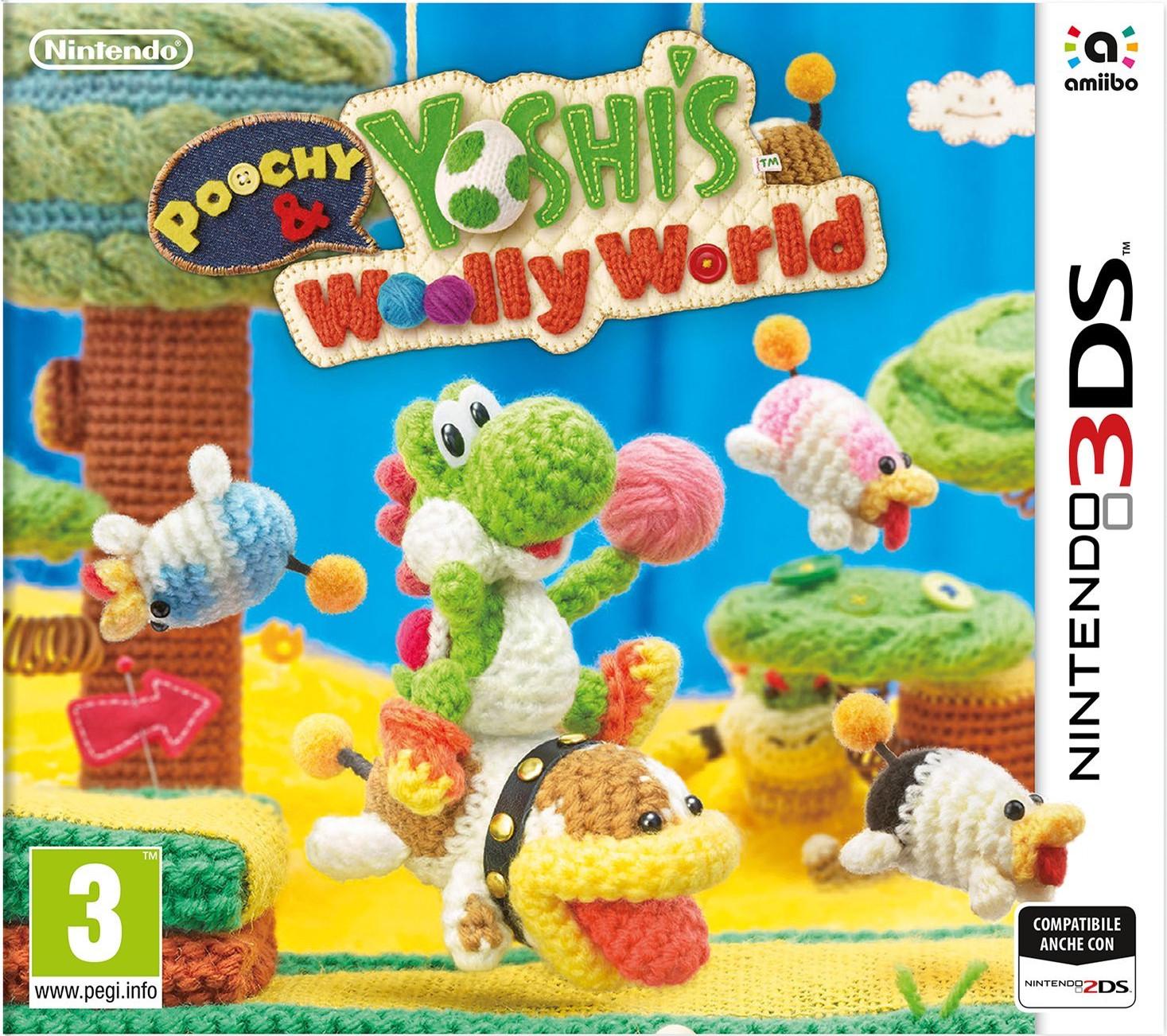 Poochy & Yoshi's Woolly World PAL Nintendo 3DS