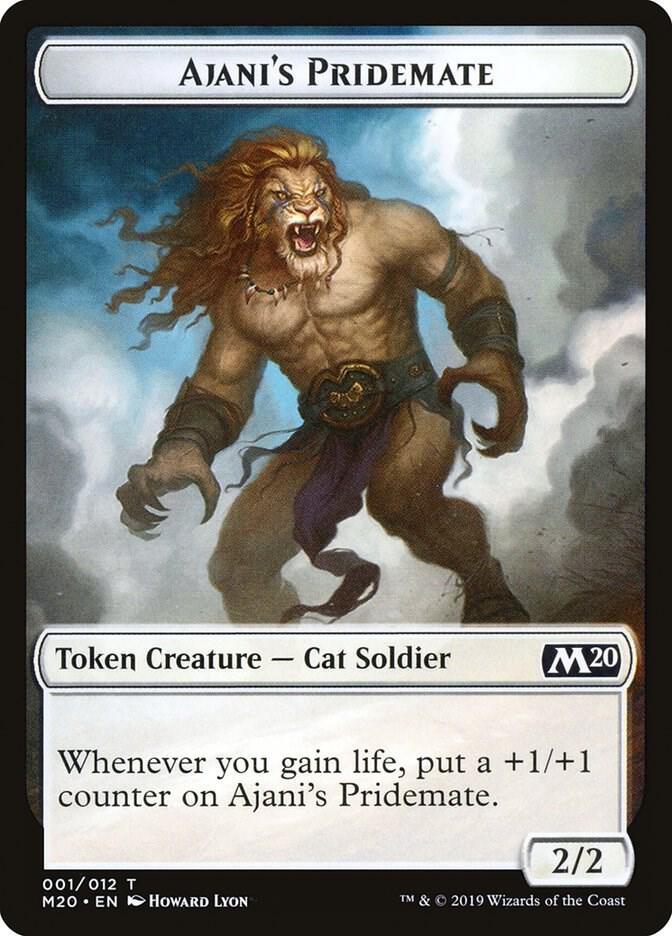 Ajani's Pridemate [Foil] (Magic Core Set 2020)