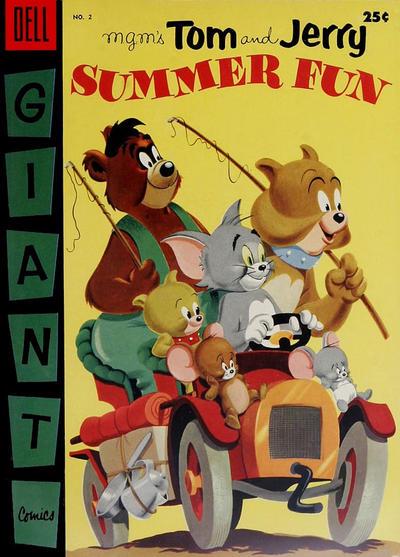Tom & Jerry's Summer Fun #2 (1955) Comic Books Tom & Jerry's Summer Fun