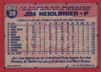 Jim Neidlinger, Standard, back