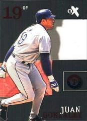 Juan Gonzalez #68 Baseball Cards 2003 Fleer E-X Prices