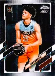Lewis Duarte #21 Basketball Cards 2021 Topps Chrome OTE Overtime Elite