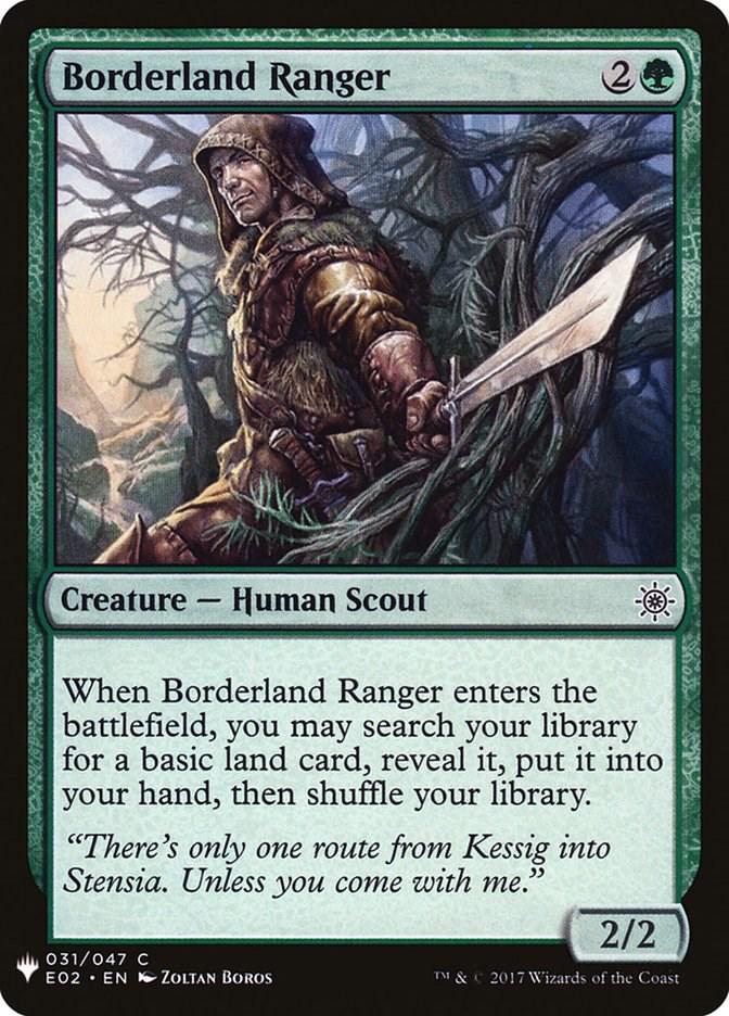 Borderland Ranger (Magic The List Reprints)