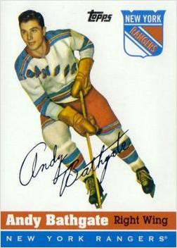 Andy Bathgate #4 2002-03 Topps Hockey Rookie Reprints