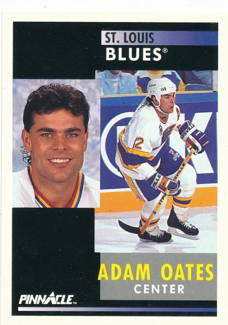 Adam Oates #6 Hockey Cards 1991 Pinnacle