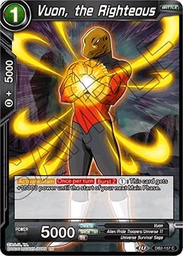 Vuon, the Righteous DB2-157 Dragon Ball Super Divine Multiverse