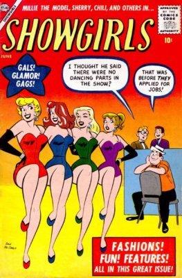 Showgirls #1 (1957) Comic Books Showgirls