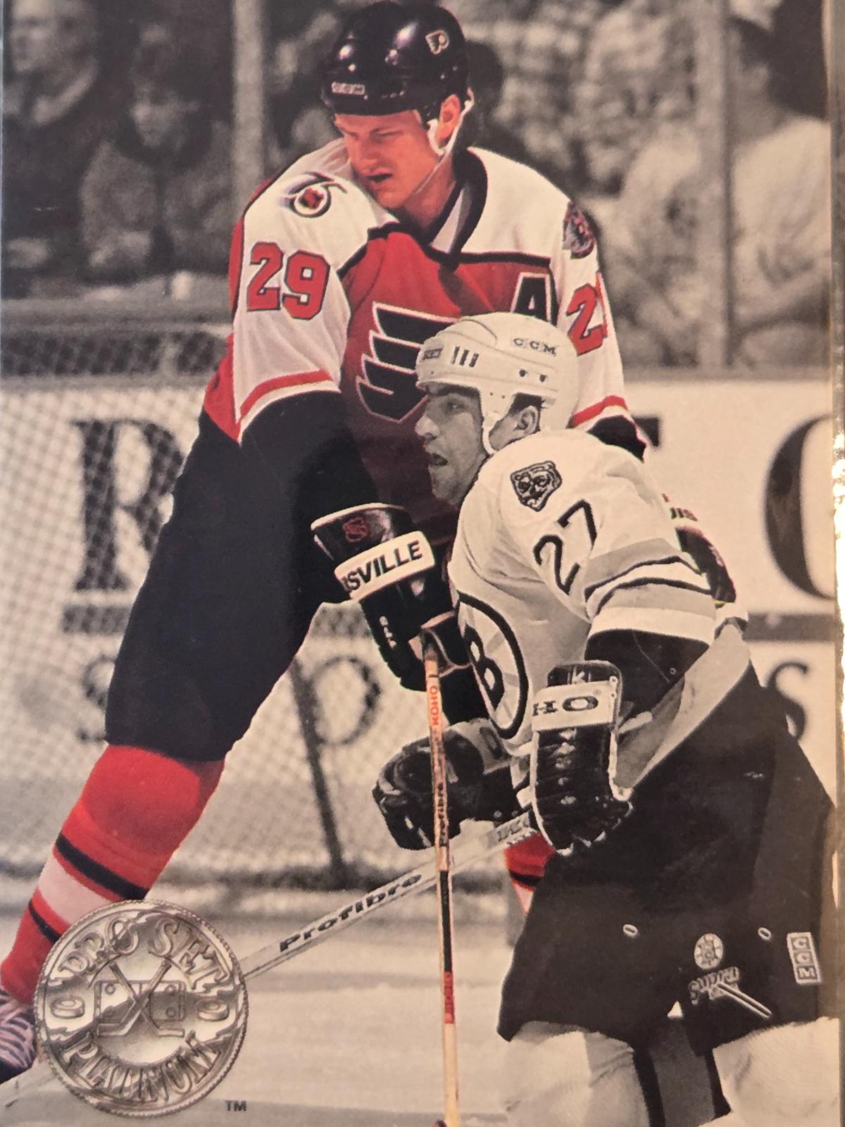 Terry Carkner #212 Hockey Cards 1991 Pro Set Platinum