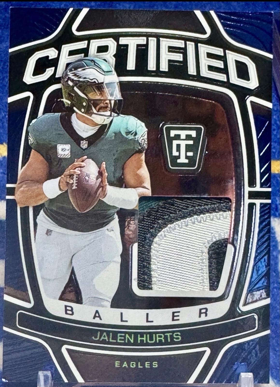 Jalen Hurts [Mirror Blue] #16
