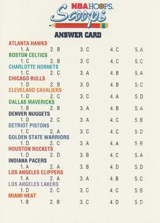 Answer Card