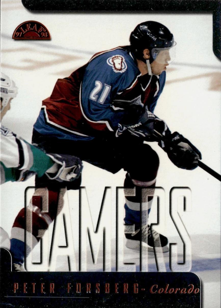 Peter Forsberg #170 1997-98 Leaf Hockey