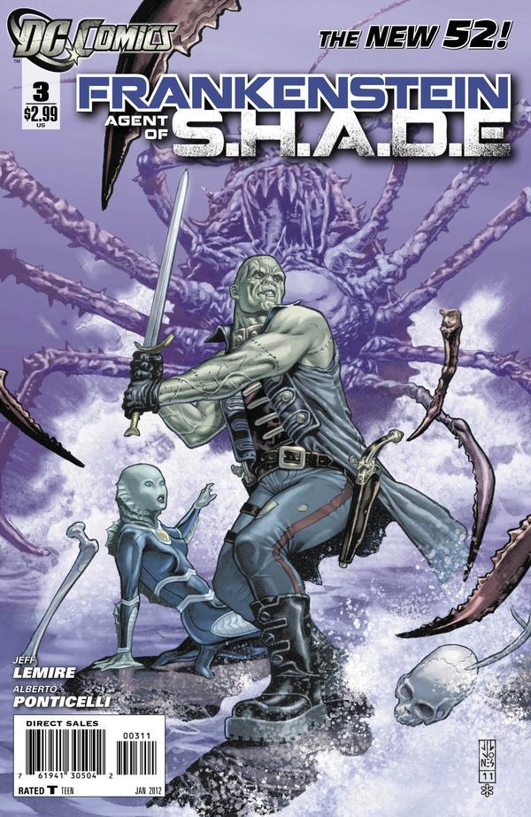 Frankenstein, Agent of S.H.A.D.E. #3 (2011) Comic Books Frankenstein: Agent Of S.H.A.D.E