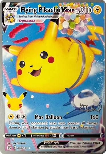Flying Pikachu Vmax #7 Pokémon Card from Pokemon World Championships 2022 Set 