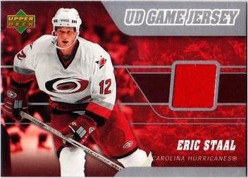 Eric Staal #J2-ES 2006 Upper Deck Game Jersey Hockey