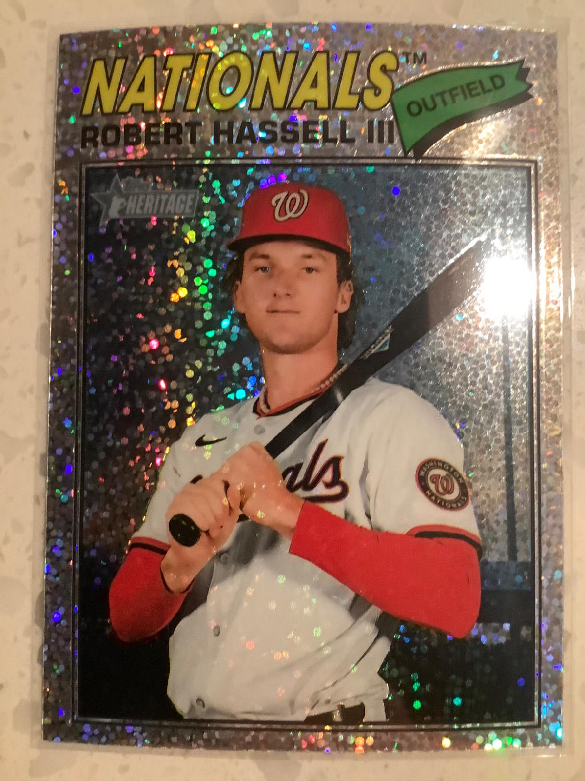 Robert Hassell III [Silver Sparkle Chrome] #50