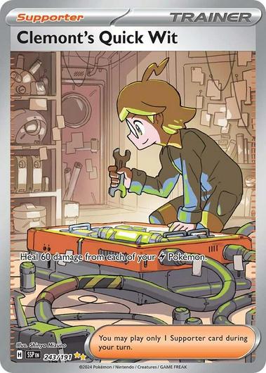 Clemont's Quick Wit #243 Cover Art