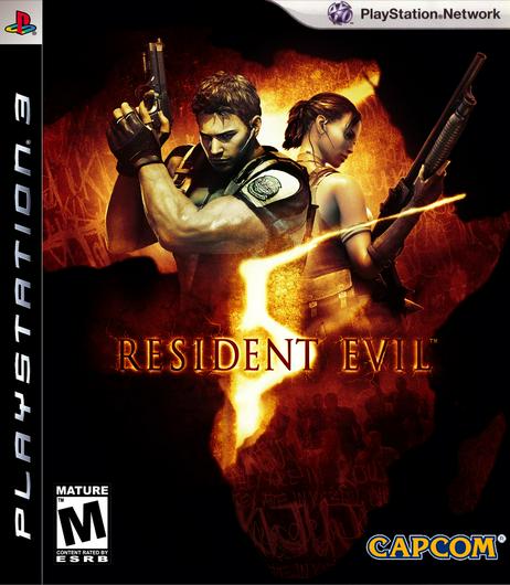 Resident Evil 5 Cover Art