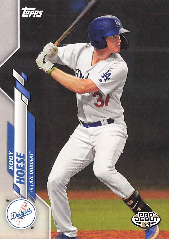 Kody Hoese #PD-117 2020 Topps Pro Debut Baseball