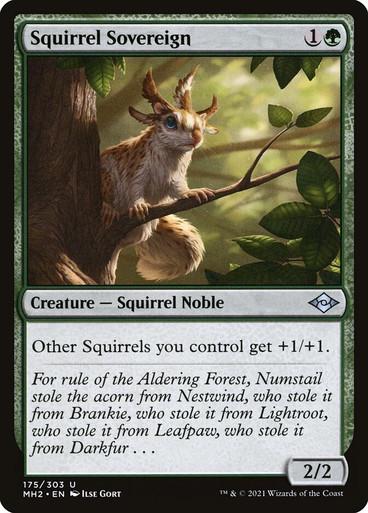 Squirrel Sovereign (Magic Modern Horizons 2)