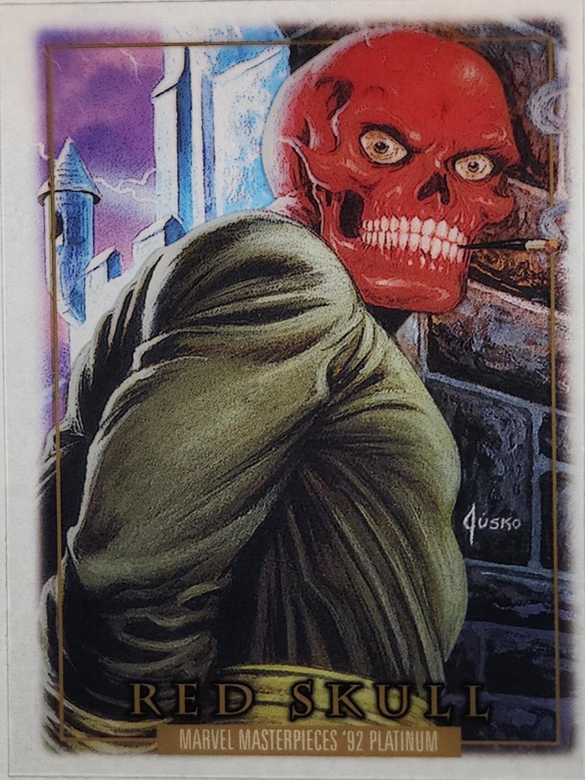Red Skull Clear Cut
