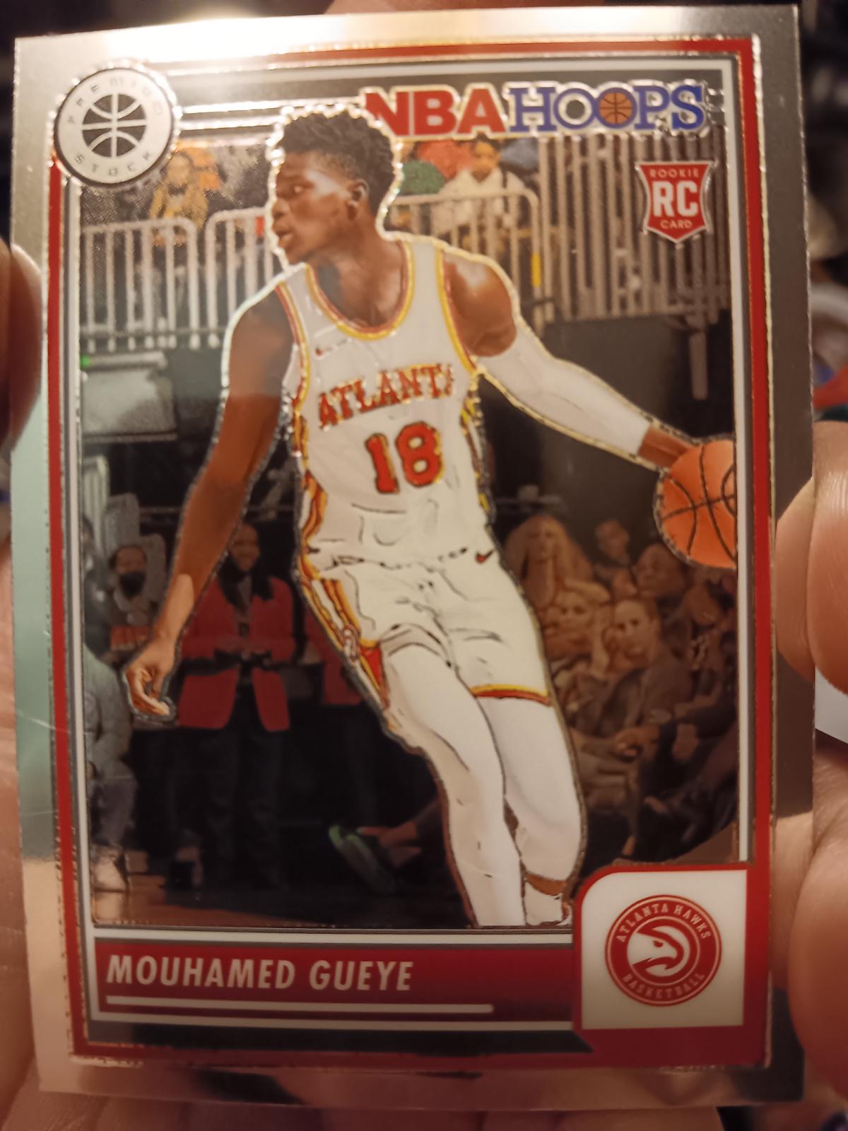 Mouhamed Gueye #27 Basketball Cards 2023 Panini Hoops Premium Stock
