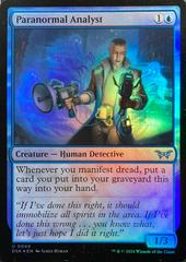 Paranormal Analyst [Foil] #69
