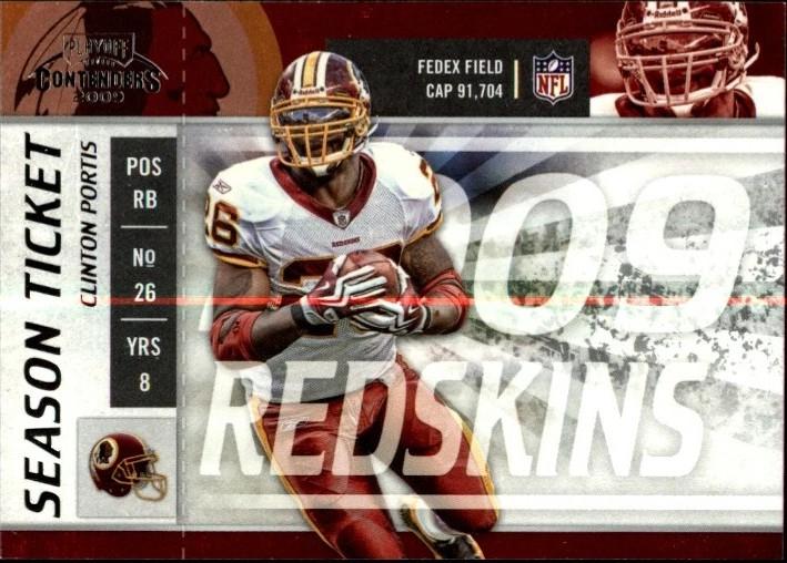Clinton Portis #99 2009 Playoff Contenders Football