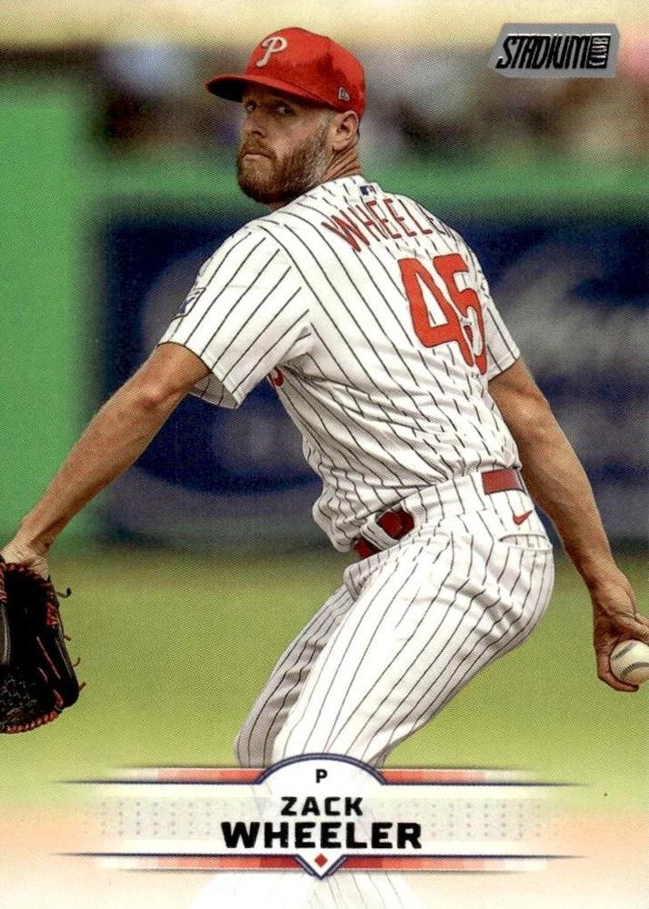 Zack Wheeler #114 2025 Topps Stadium Club Baseball