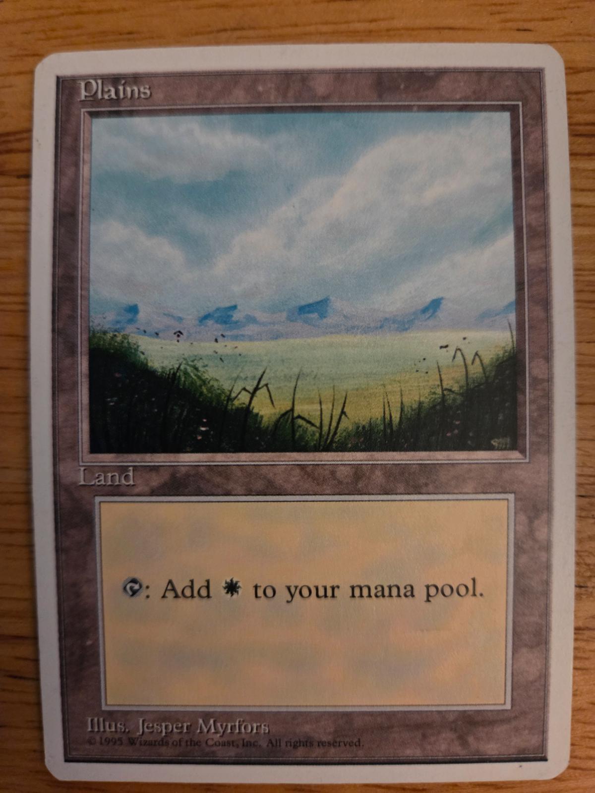 Plains #364 Magic 4th Edition