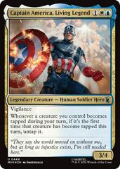 Captain America, Living Legend [Surge Foil] #449