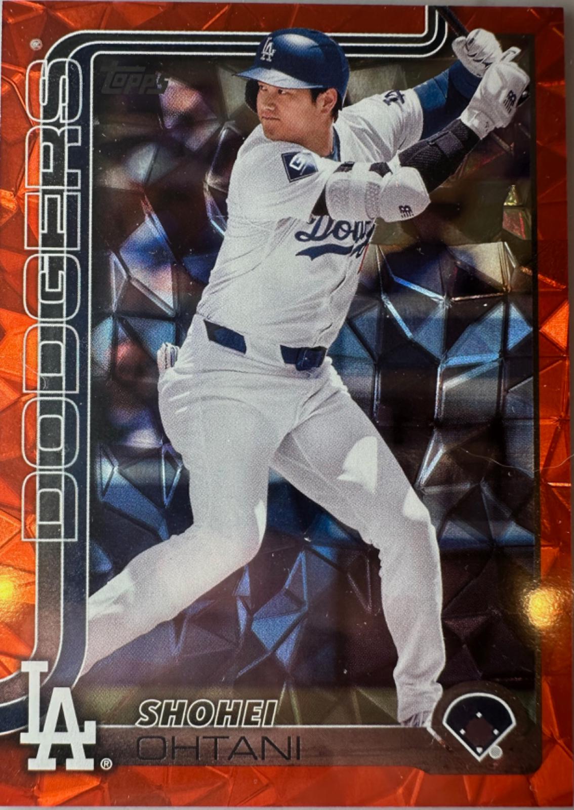 Shohei Ohtani [Orange Diamante] #1 Prices | 2025 Topps | Baseball