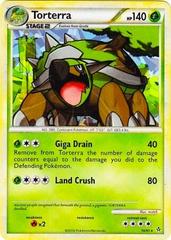 Torterra [Cracked Ice Holo] #10 from Pokemon Unleashed set