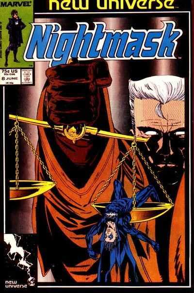 Nightmask #8 (1987) Comic Books Nightmask