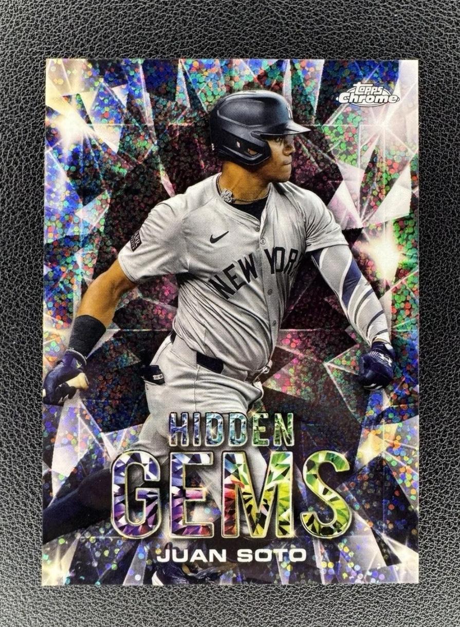 Juan Soto #HG-43 Baseball Cards 2024 Topps Hidden Gems