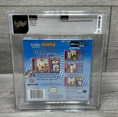 Back Of WATA 9.8 Sealed Box | Wacky Stackers GameBoy Advance