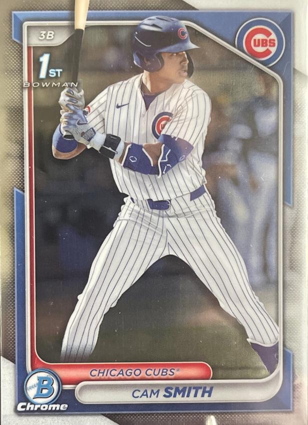 Cam Smith #BDC-67 Baseball Cards 2024 Bowman Draft Chrome