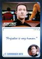 Lt. Commander Data | 2022 Rittenhouse Star Trek The Next Generation Archives & Inscriptions