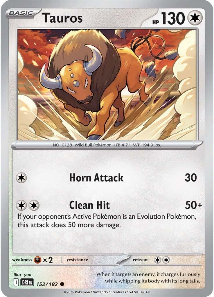 Tauros #152 Pokemon Destined Rivals