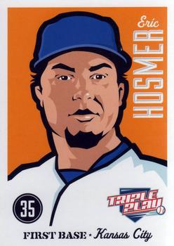Eric Hosmer #36 Baseball Cards 2012 Panini Triple Play