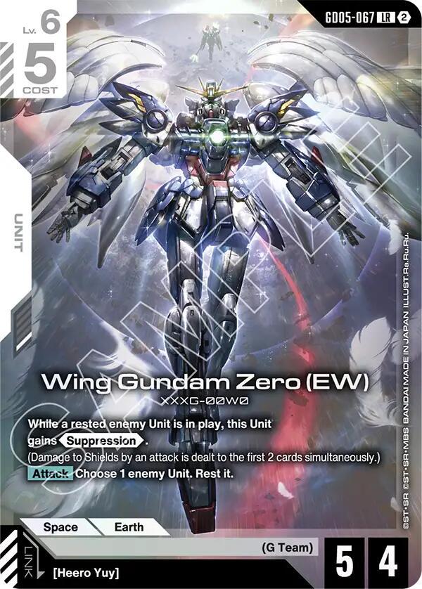 Wing Gundam Zero: EW #GD05-067 Prices | Gundam Freedom Ascension