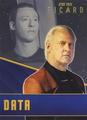 Data | 2024 Rittenhouse Star Trek Picard Seasons Two and Three Then and Now