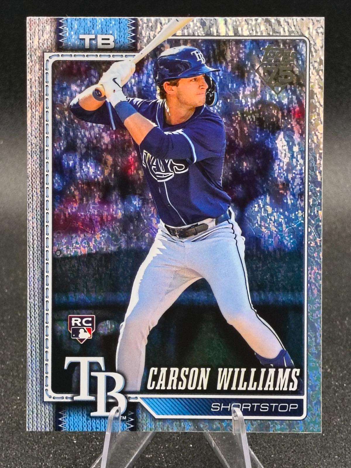 2026 Topps Carson Williams [Sandglitter] #25 card